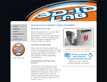 Tablet Screenshot of 3d-idlab.com